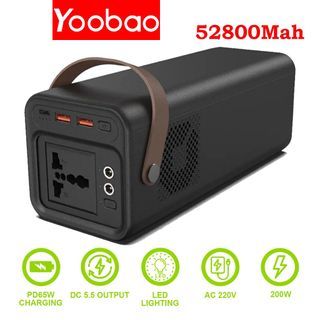 Yoobao EN200W 52800mAh Multi-function Portable Power Station with LED light 200W