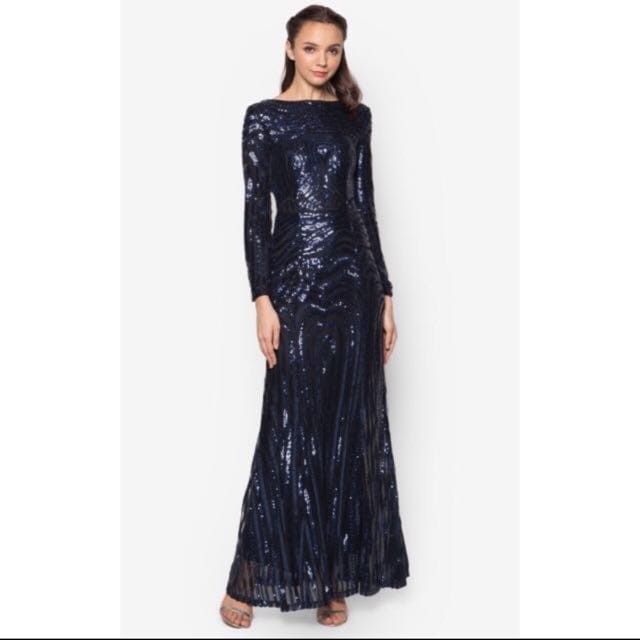 zalia sequin mermaid dress Zalia Sequin Mermaid Dress, Women's Fashion, Dresses & Sets, Dresses on  Carousell