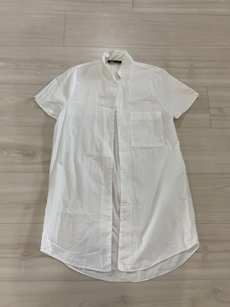 Button up tee shirt dress hot sale