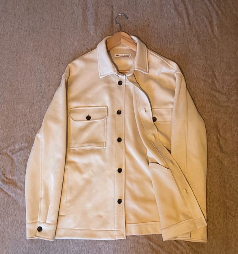 White suede jacket outlet