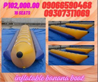 10 seats inflatable banana boat for sale