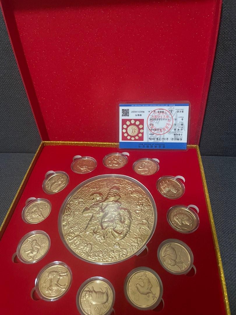 24K Gold Coins, Hobbies & Toys, Memorabilia & Collectibles, Currency on