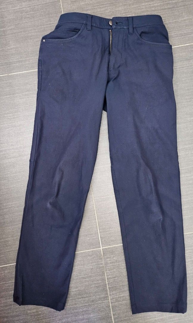 28] Lululemon ABC Pants Blue 28x28, Men's Fashion, Bottoms, Chinos