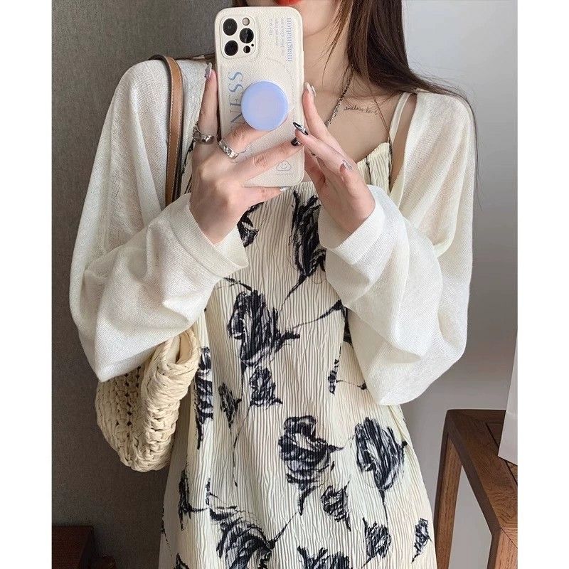 Thin cropped cardigan best sale