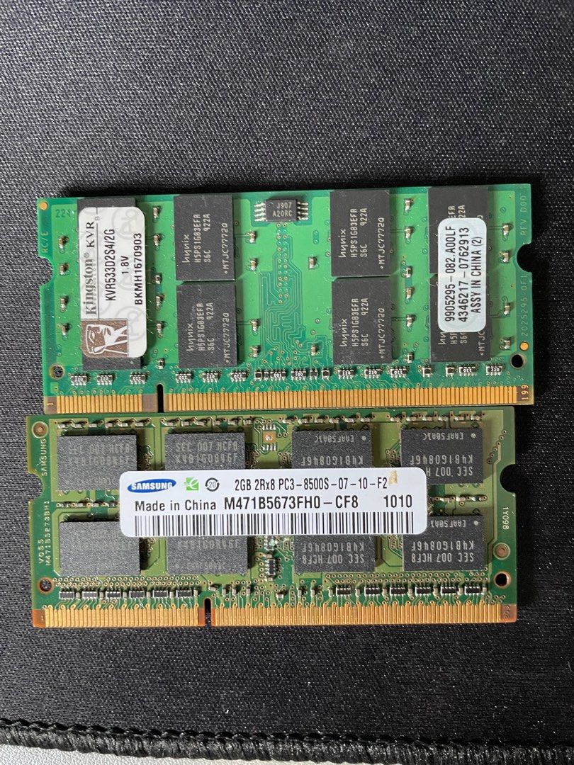 2gb and 1gb ddr3 laptop notebook ram Computers Tech Parts