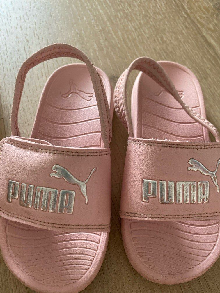Puma girls top slippers