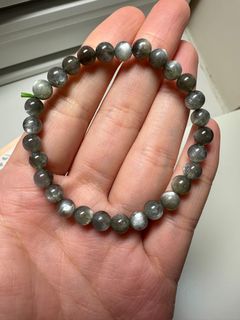 Eternal Radiance🔥Brand New 6mm+ Premium👍🏻 Mint Green Starlight Scepter (Transparent,部分with Golden Strawberry Inclusions)64227740772482110