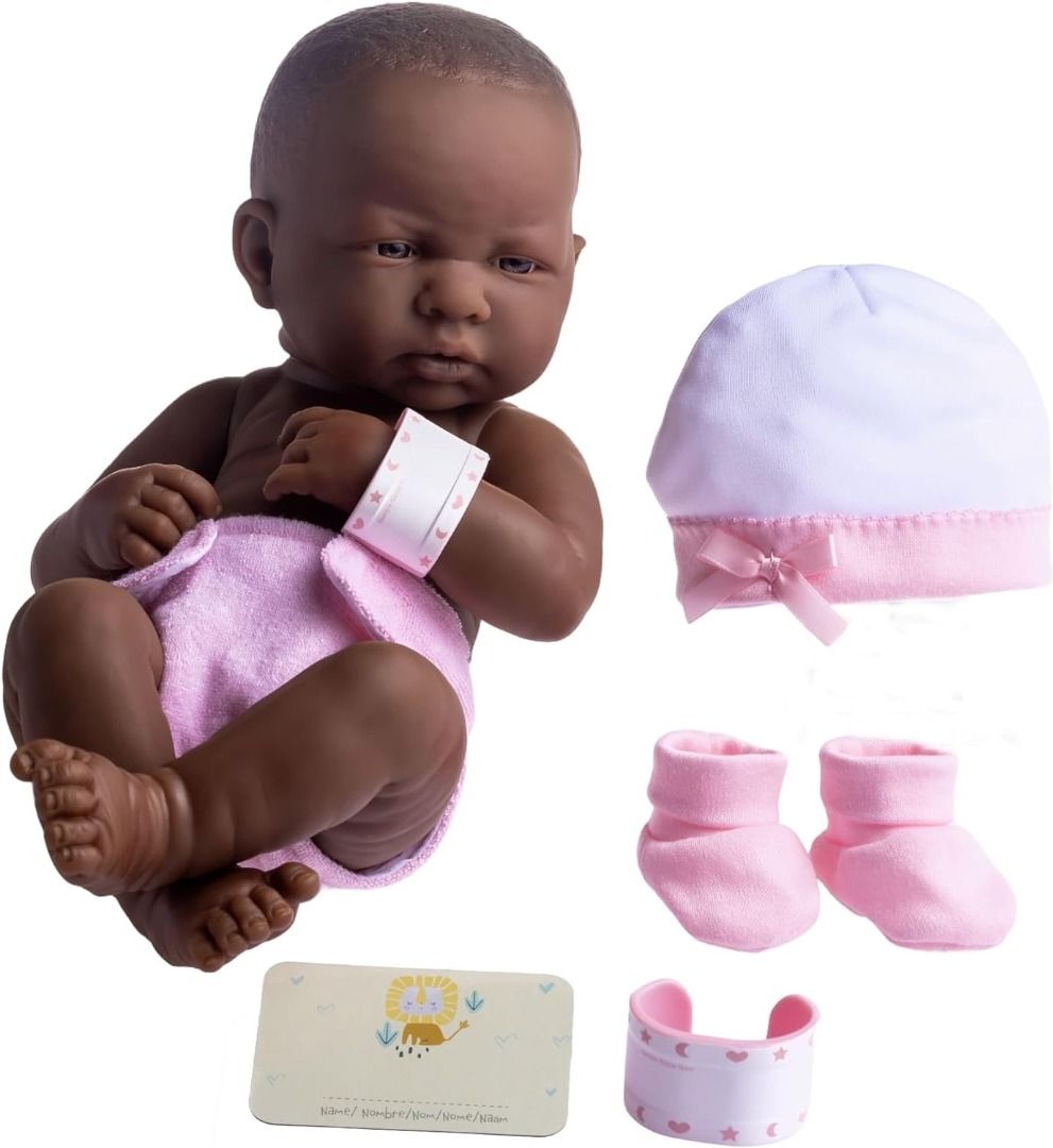 JE JC Toys 8 Piece Layette Baby Doll Gift Set Hobbies Toys