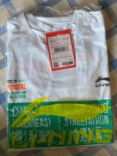 李寧 街馬 2018 跑衫 男 大碼 Li-Ning Streetathon Run Tee64183400882051110