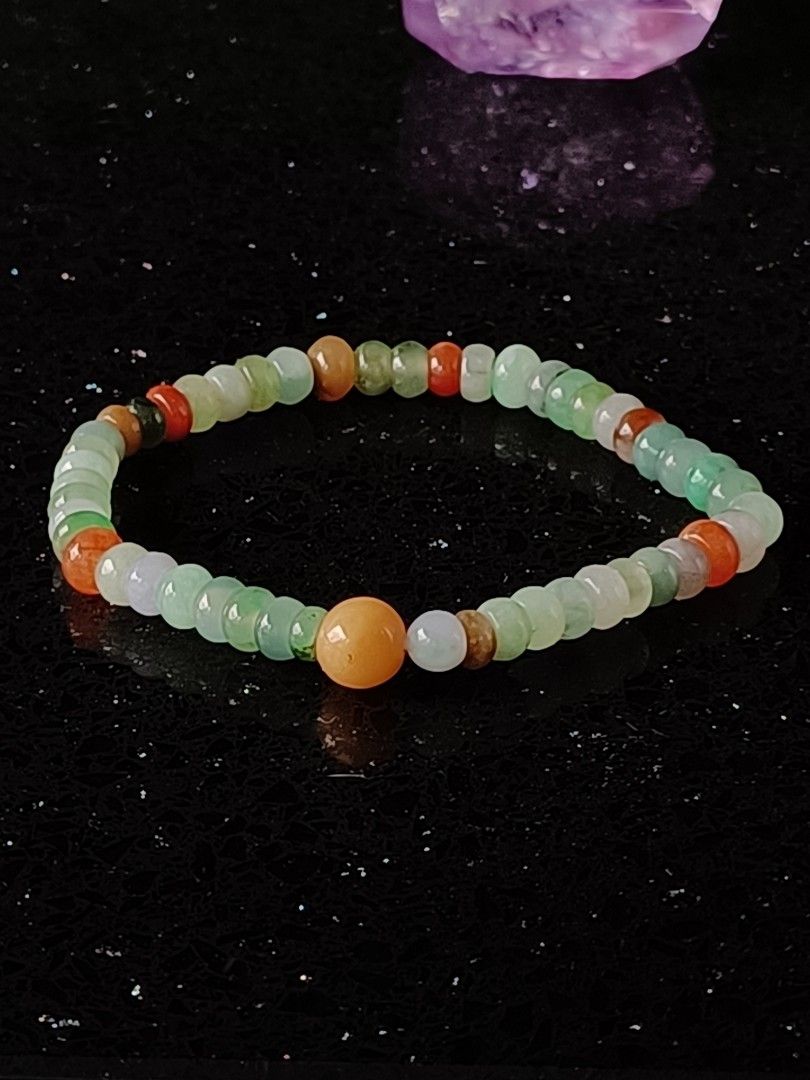 Real jade bead bracelet new arrivals