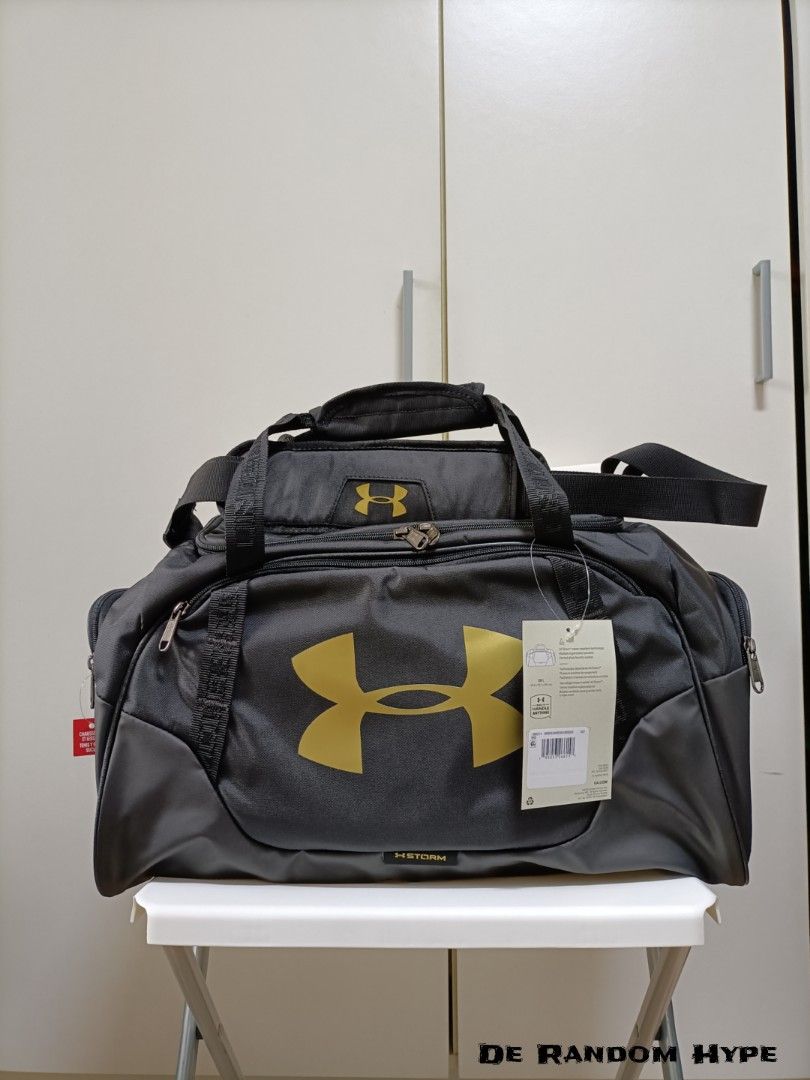 authentic under armour duffle bag ua duffel bag small size s