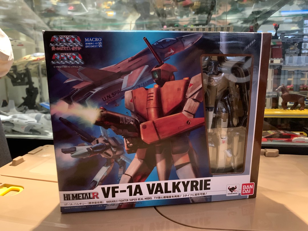 全新未開封Bandai Hi-Metal R VF-1A Valkyrie 標準量產機Macross 超