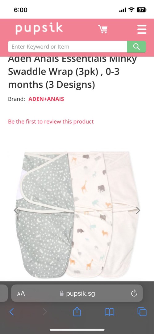 Pupsik swaddle hotsell