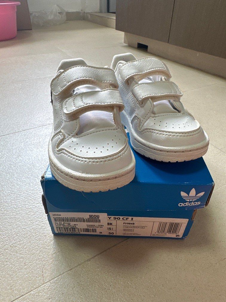 Adidas Kids NY 90 CF 1 white shoes Babies Kids Babies Kids