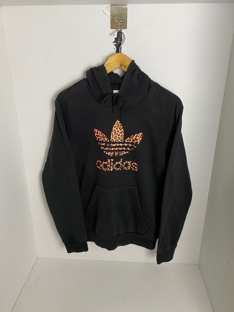 Leopard adidas hoodie new arrivals