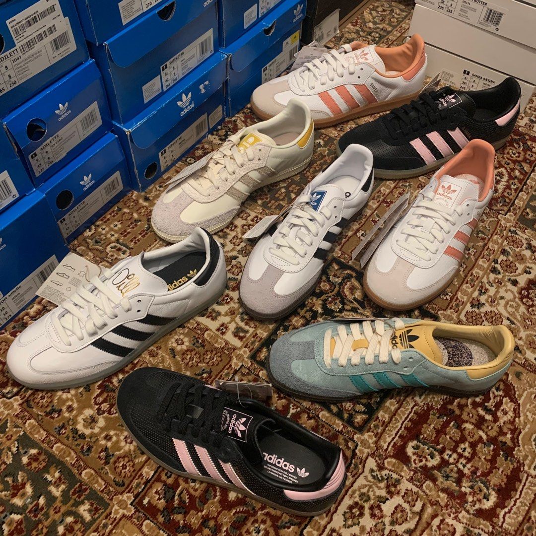 Adidas originals store samba leather