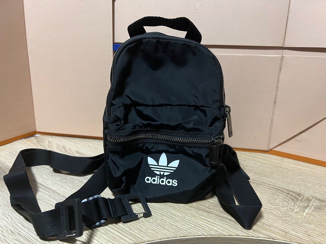 Adidas mini backpack crossbody sale