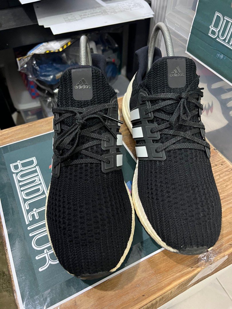 Adidas ultra boost hot sale show your stripes black