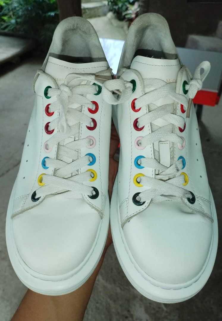 Alexander mcqueen multicolor Grommet Sneakers Women s Fashion