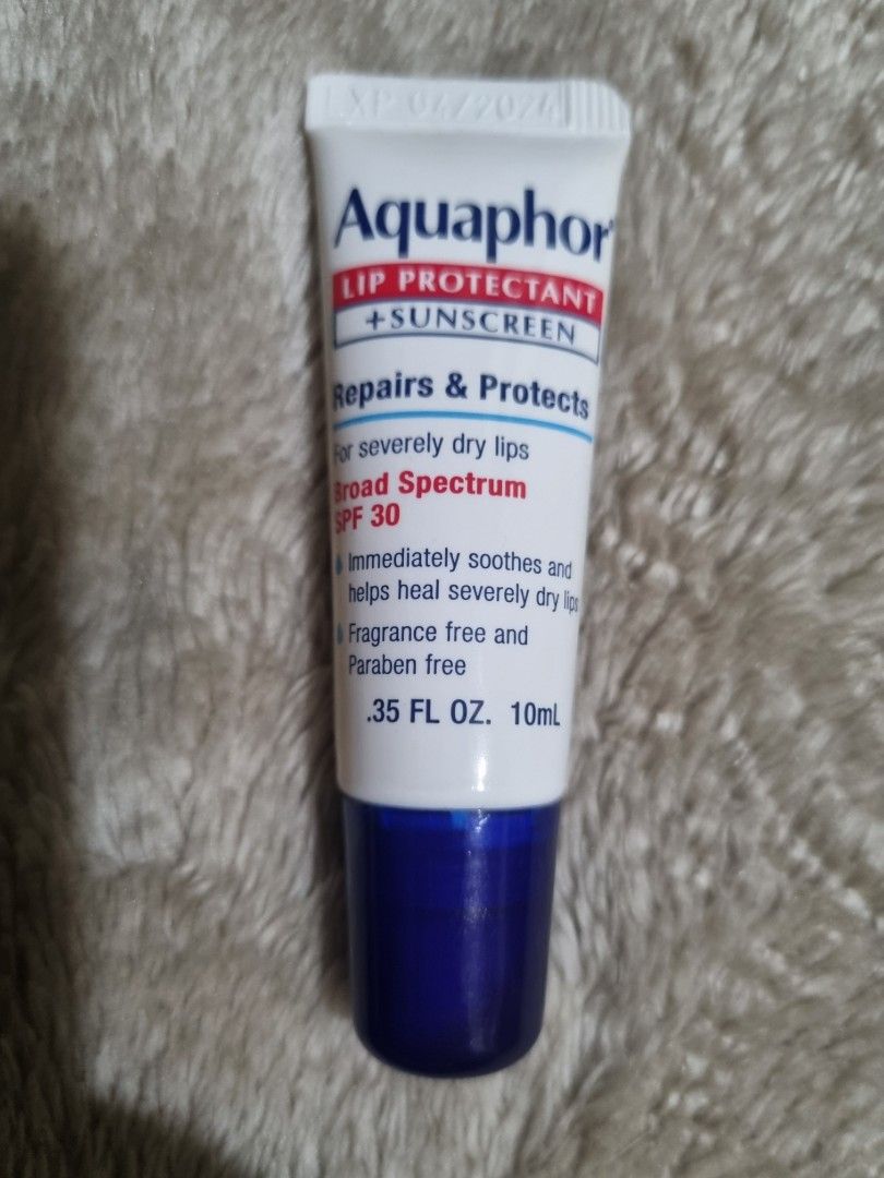 AQUAPHOR LIP PROTECTANT + SUNSCREEN, Beauty & Personal Care, Face