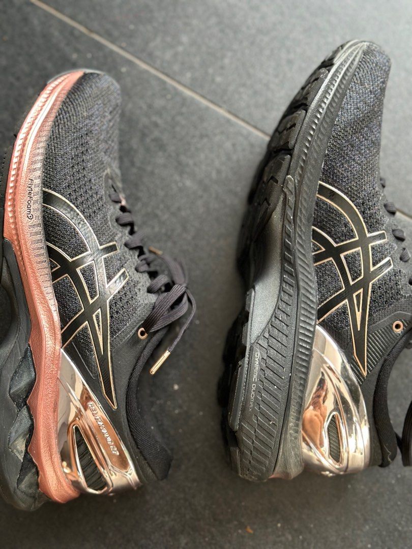 Asics nimbus hotsell rose gold