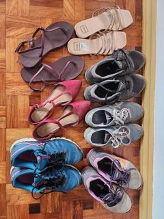 ASSORTED SHOES size 6.5/7