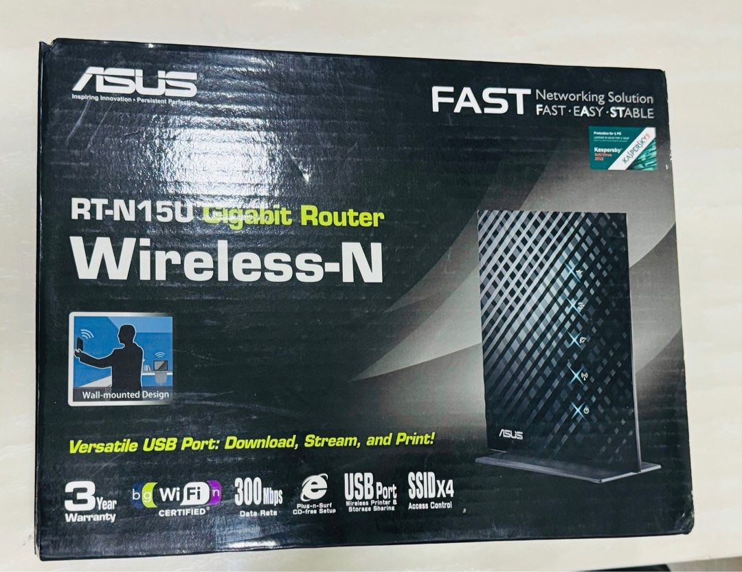 Asus Router RT-N15U, Computers & Tech, Parts & Accessories, Networking ...