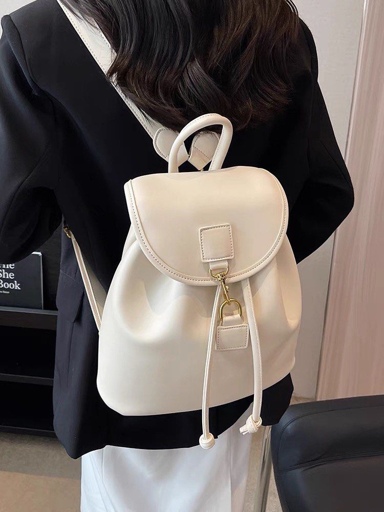 Backpack leather backpack mini backpack school bag shoulder bag