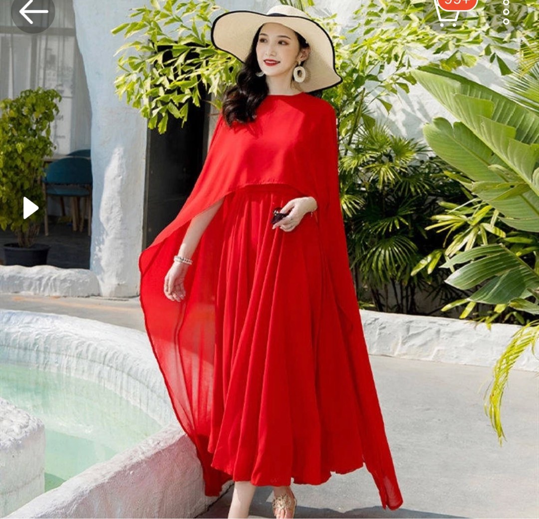 Baju pantai beach dress