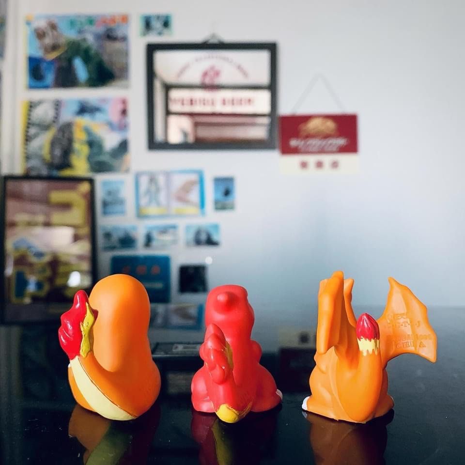 バンダイ|BANDAI 任天堂 ポケモン Pokémon 神奇寶貝 / 寶可夢 小火龍 火恐龍 噴火龍 指偶 當時物 90年代 懷舊, 書籍 ...
