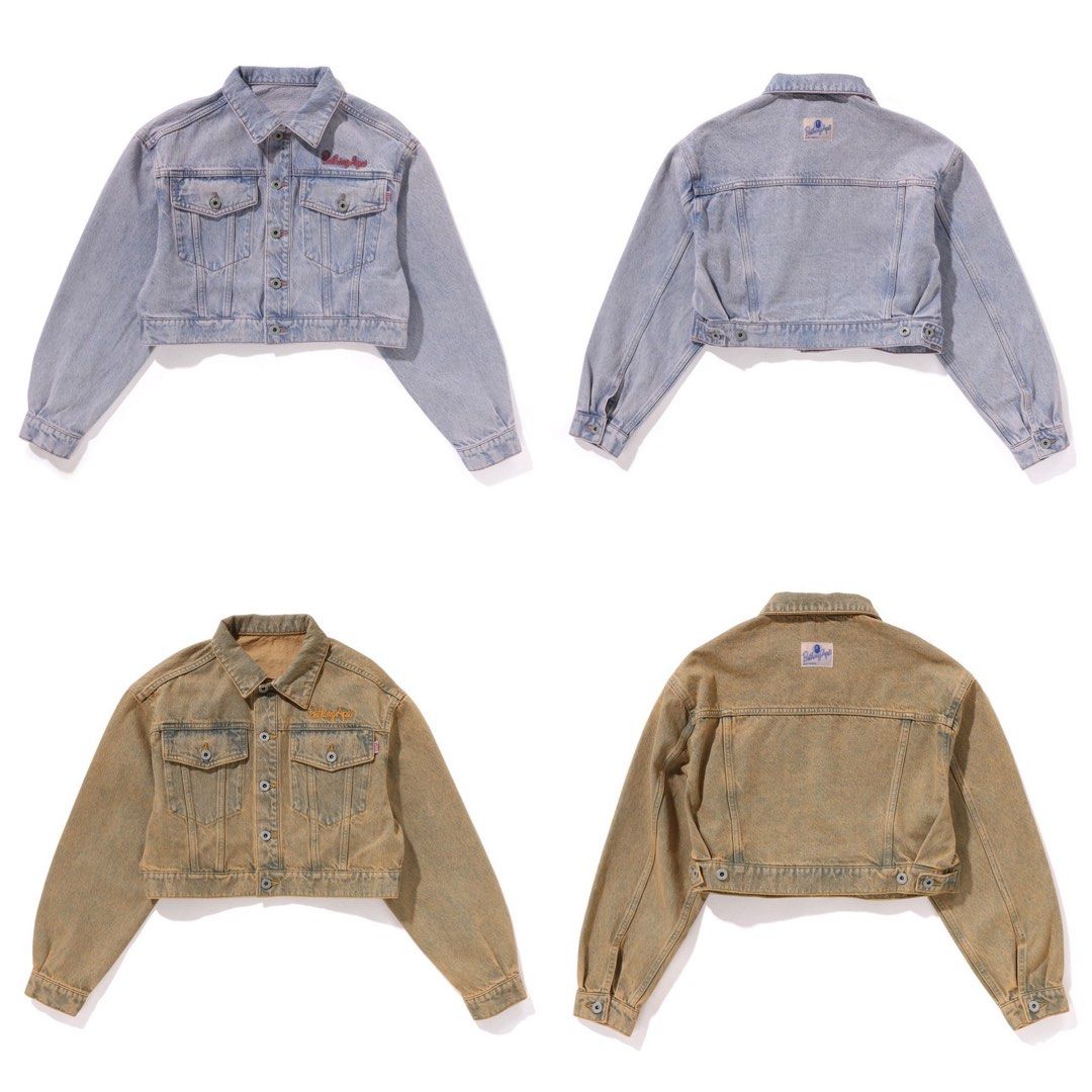 Mens cropped denim jacket cheap
