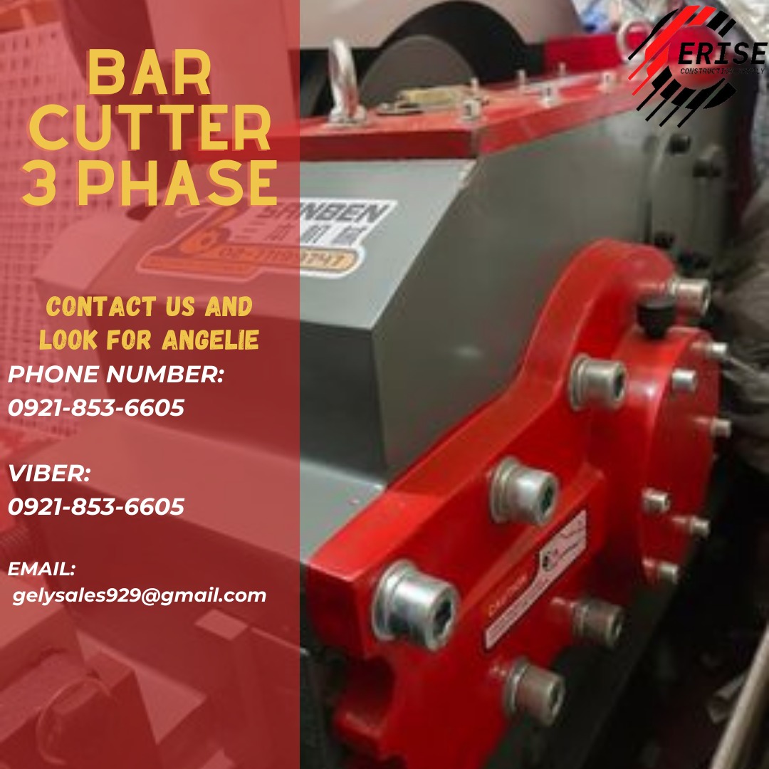 BAR CUTTER THREE PHASE, Commercial & Industrial, Construction Tools