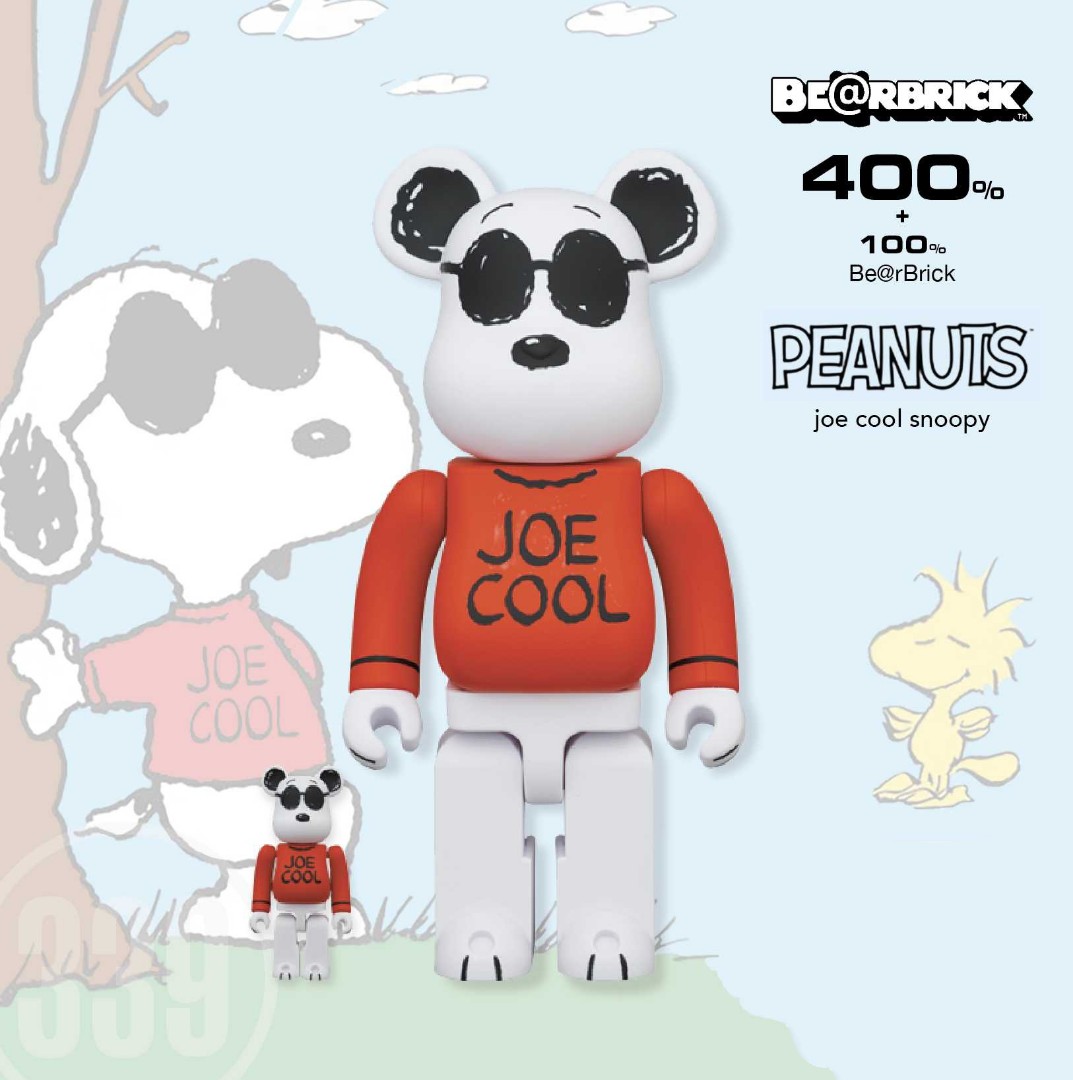 Bearbrick Joe Cool 400%+100%