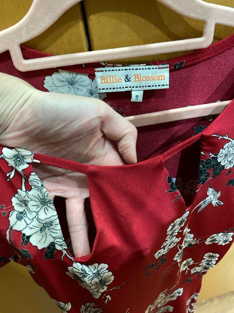 Billie and blossom red dress 2025