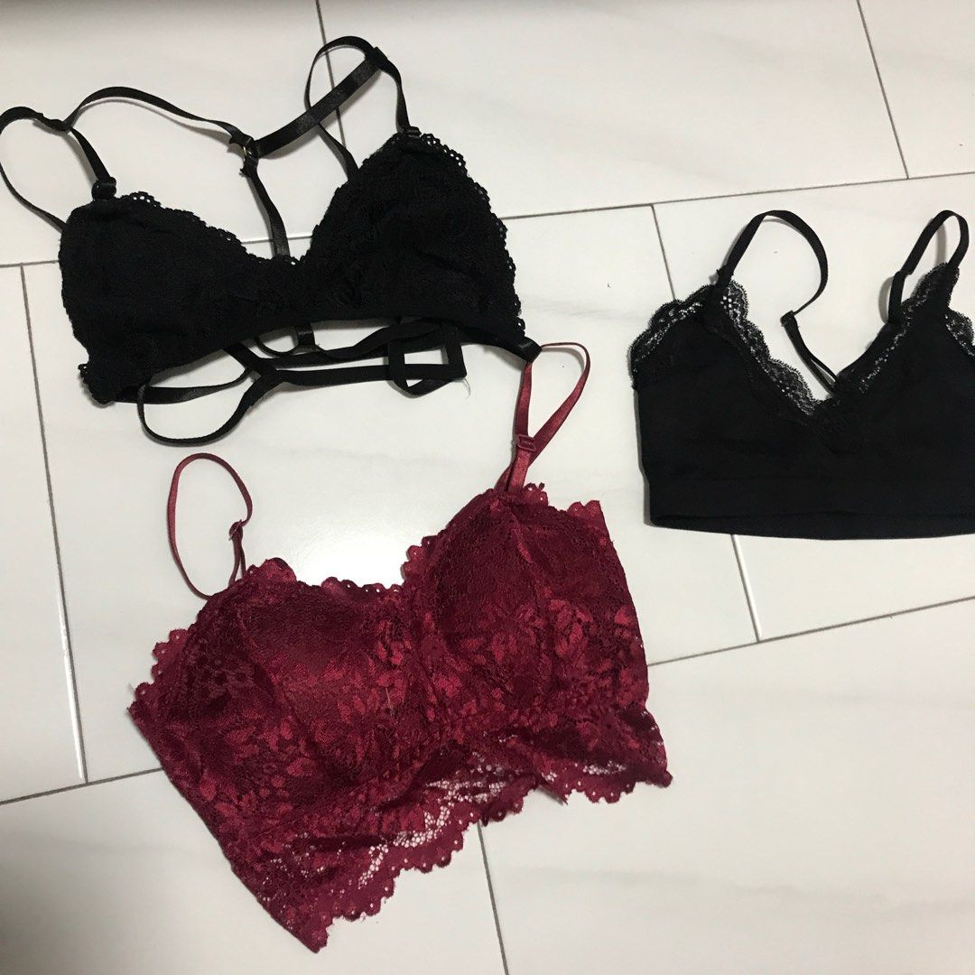 Red Bras, Red Lace Bras & Bralettes