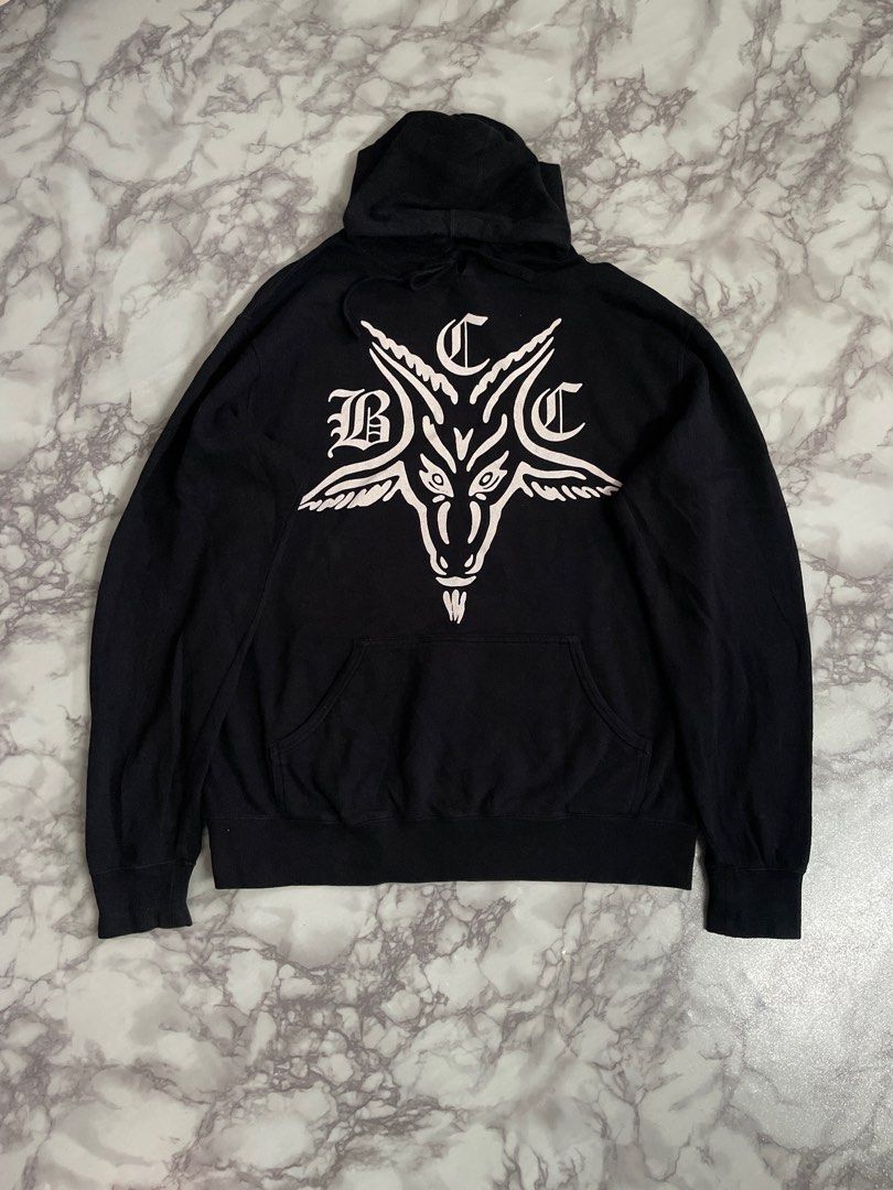 Black Craft Unholy 666 Hoodie Men s Fashion Activewear on Carousell