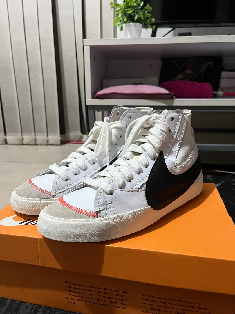 blazer mid vintage multi suede