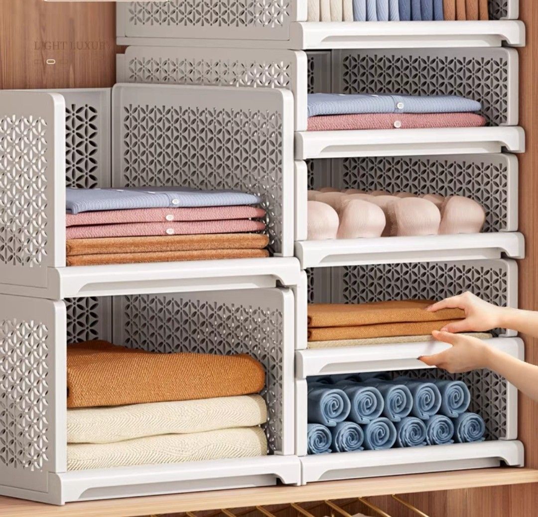 BNIB Wardrobe/Cupboard organisation rack, Furniture & Home Living ...