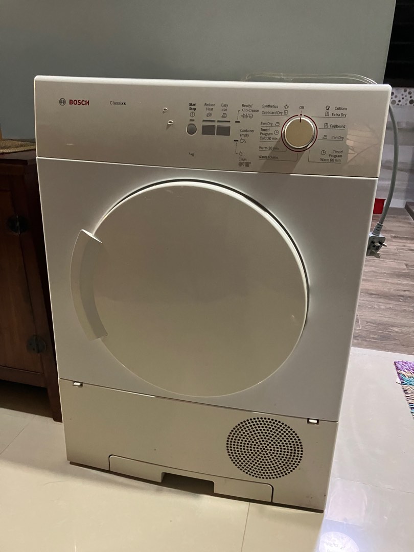 Bosch Dryer with intermittent fault, TV & Home Appliances, Washing