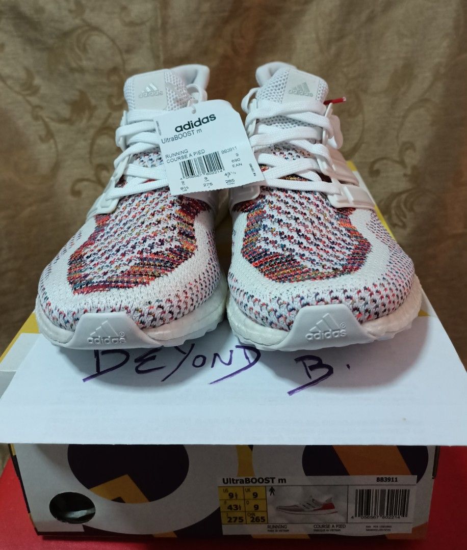 Brand new Adidas Ultraboost 2.0 Multicolor Men s Fashion Footwear Sneakers on Carousell