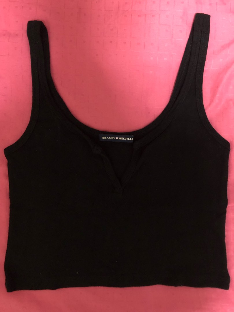 Brandy melville black beyonca to God tank top