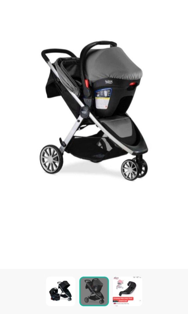 Britax B LIVELY STROLLER B SAFE 35 CAR SEAT Combi Stroller Babies Kids Going Out Strollers on Carousell