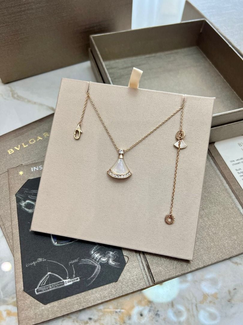 Bulgari dress diamond necklace Women s Fashion Jewelry