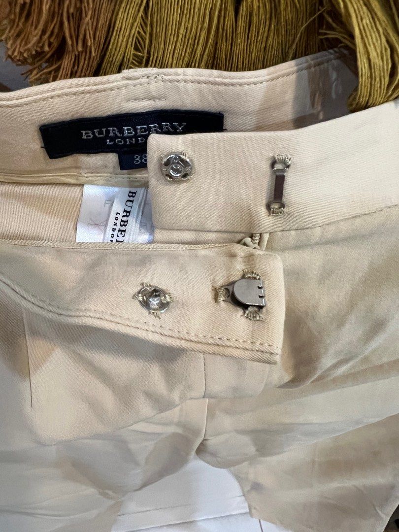 Burberry London long bottom pants size 38 savannah