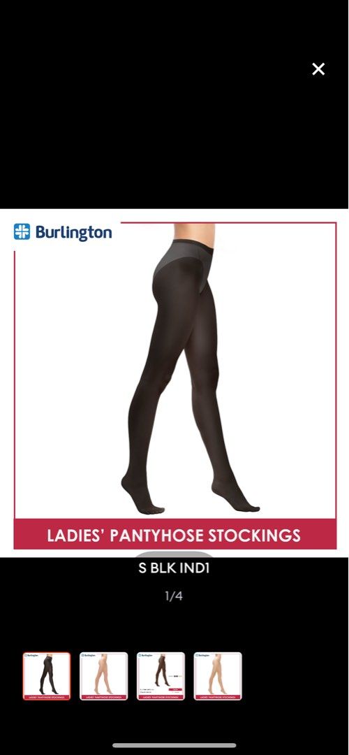 Burlington Pantyhose Stockings Black Beige Buy 1 Take 1 Women s Fashion Watches Accessories Socks Tights on Carousell