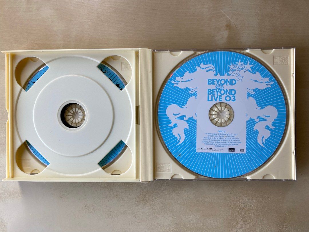 CD丨Beyond超越Beyond Live 03 - Since 1983 (2CD), 興趣及遊戲
