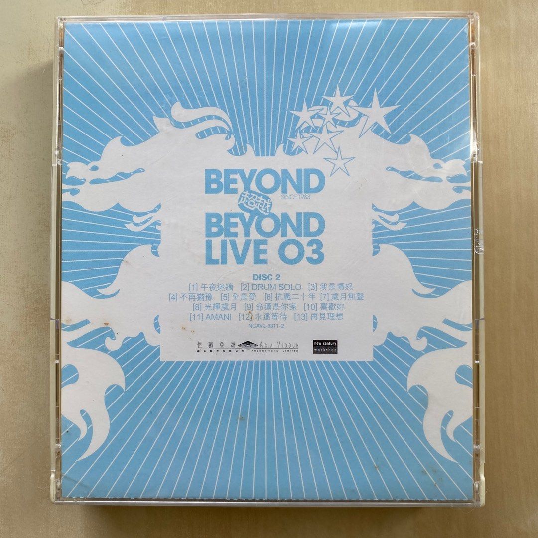 BEYOND 超越 日本盤 CD CD丨Beyond 超越(日本版), 興趣及遊戲, 音樂、樂器& 配件, 音樂