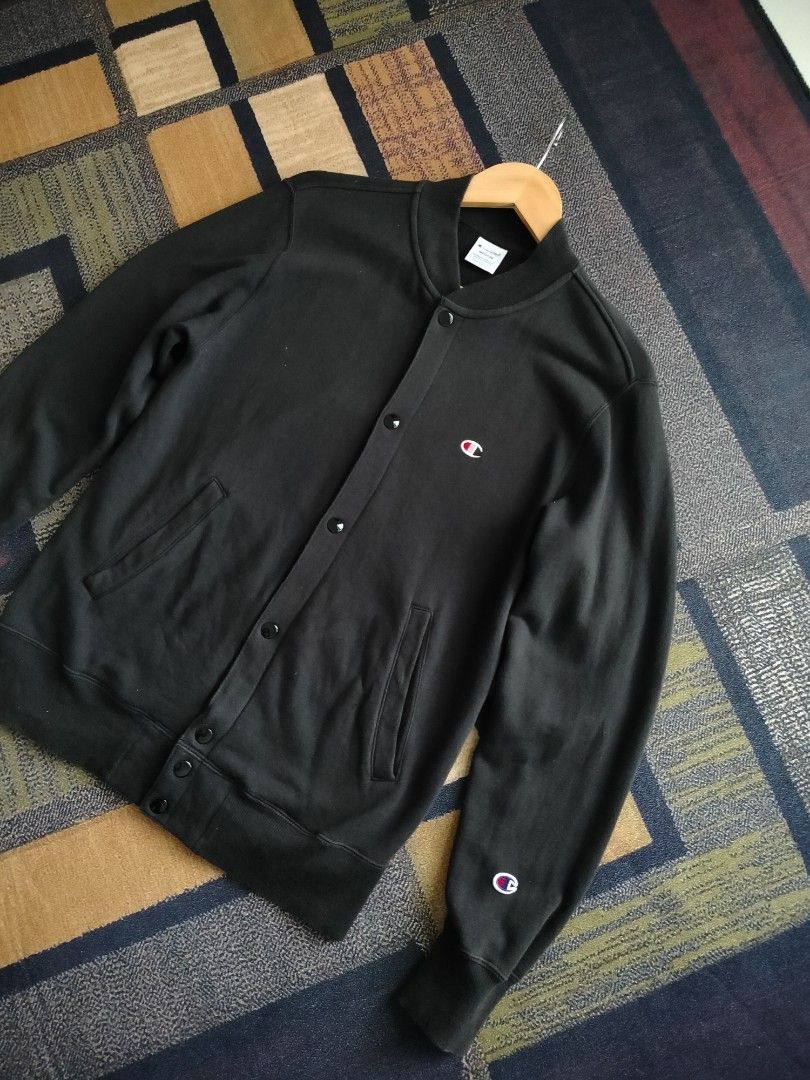 Champion button new arrivals up jacket