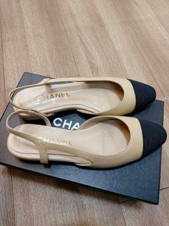 Chanel Slingback sandals flat