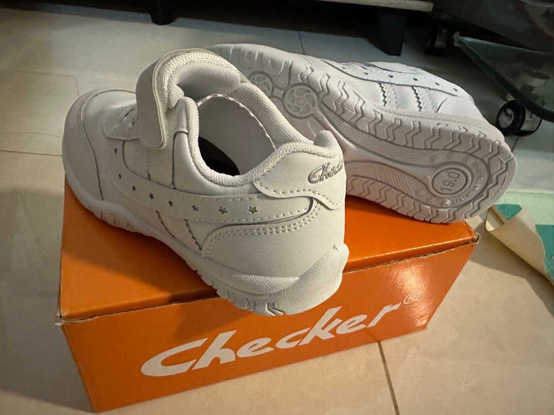 Girls 2024 checkered shoes
